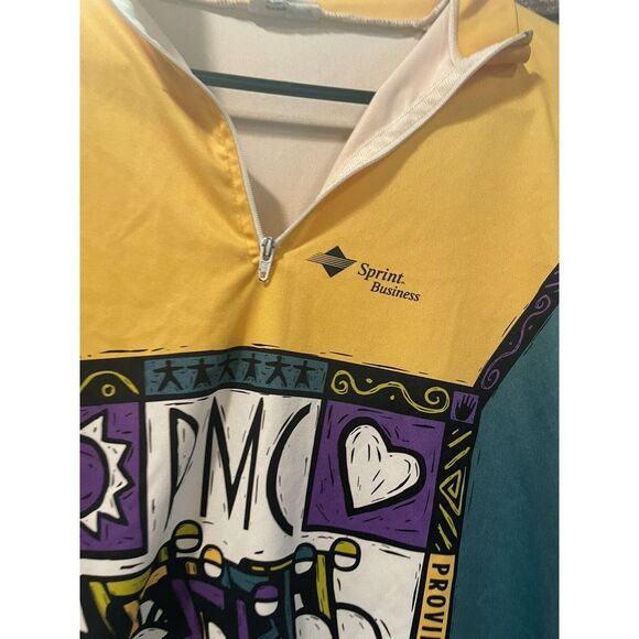 Mens Cycling Jersey PMC 192 Miles M/L Sturbridge Provincetown Boston Mass - Picture 3 of 13